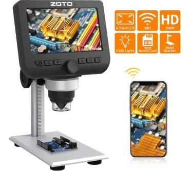 Produktbild 4,3-Zoll-LCD Wireless Microscope