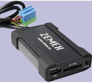 Produktbild Conexx Zemex USB / SD / AUX Adapter
