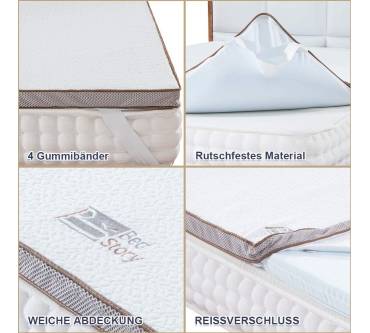 Produktbild BedStory Gel Memory Foam Topper