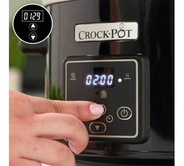 Crock-Pot CSC061x: 1,6 gut | Gute Garergebnisse mit Timer und  backofenfester Schüssel