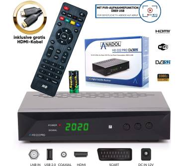 Produktbild Anadol HD222Pro