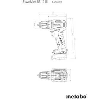 Produktbild Metabo PowerMaxx BS 12 BL