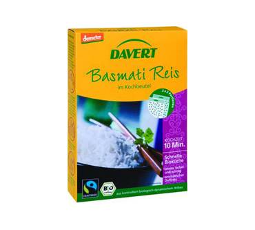 Produktbild Davert Basmati Reis im Kochbeutel