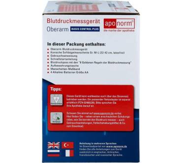 Produktbild Aponorm Basis Control Plus