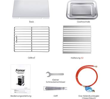 Produktbild Femor 800°C Hochleistungsgrill