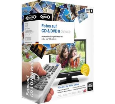 Produktbild Magix Fotos auf CD & DVD 8 Deluxe