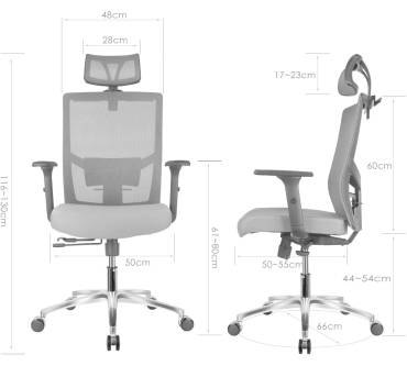 Produktbild FIXKIT Ergonomischer Bürostuhl