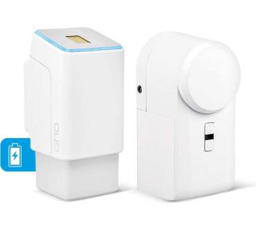 Produktbild Ekey uno Fingerprint mit Akku und Funk inkl. eqiva Bluetooth Smart Türschlossantrieb