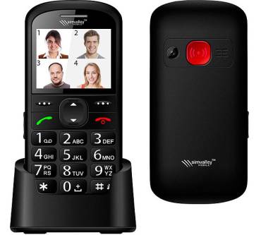 Produktbild Simvalley Mobile Komfort-Handy mit Garantruf Premium