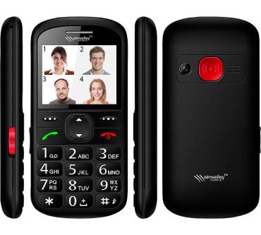 Produktbild Simvalley Mobile Komfort-Handy mit Garantruf Premium