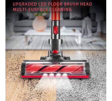 Produktbild MooSoo Kabelloser Akku-Staubsauger 17 Kpa