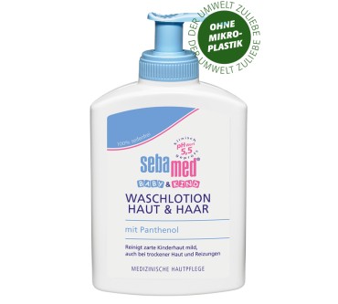 Produktbild Sebamed Baby & Kind Waschlotion Haut & Haar mit Panthenol