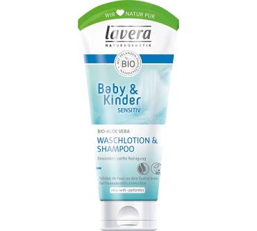 Produktbild Lavera Baby & Kinder Sensitiv Waschlotion & Shampoo