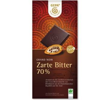 Produktbild Gepa Grand Noir Zarte Bitter 70%