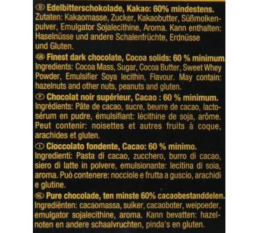 Produktbild Sarotti Schwarze Herren Schokolade Edelbitter