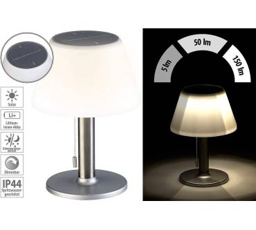 Produktbild Luminea LED Solar Tischlampe
