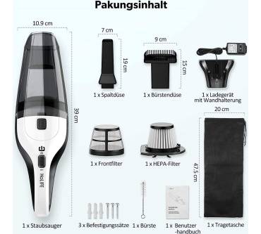 Produktbild Holife HM218B Handstaubsauger 6000PA
