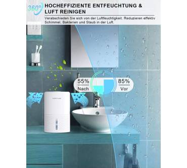 Produktbild Manwe 900 ML Luftentfeuchter