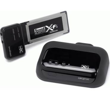 Produktbild Creative Sound Blaster X-Fi Notebook