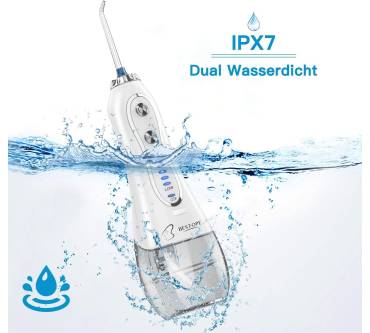 Produktbild Bestope Kabellose Munddusche (5 Modi & 8 Düsen)