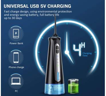 Produktbild Bestope Kabellose Munddusche (230 ml)