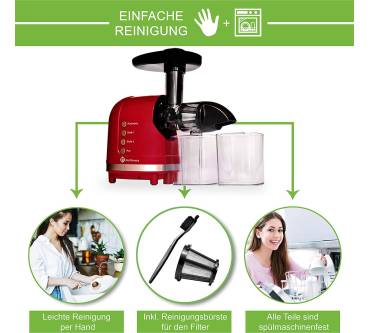 Produktbild Nutrilovers Mini-Press Red Apple