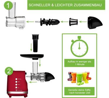 Produktbild Nutrilovers Mini-Press Red Apple