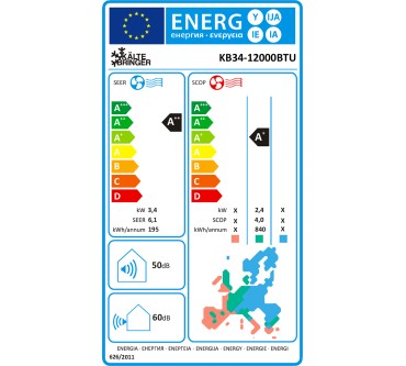 Produktbild Kältebringer KB34-12000BTU