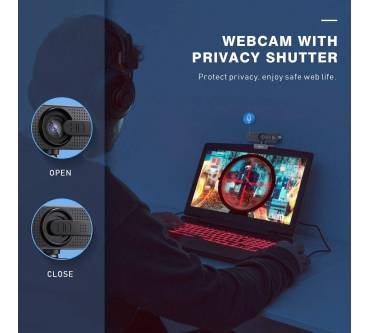 Produktbild Jelly Comb W06 1080P HD Webcam Pro