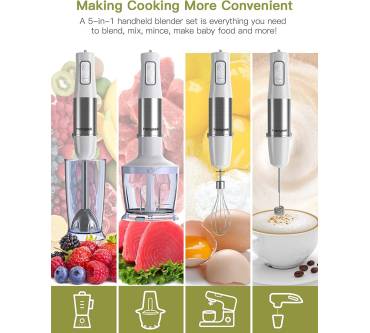 Produktbild Homgeek 5-in-1 Stabmixer Set