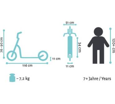 Produktbild Bike*Star Kinderroller 12 Zoll