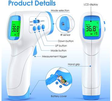 Produktbild KKmier Infrarot Thermometer PC868