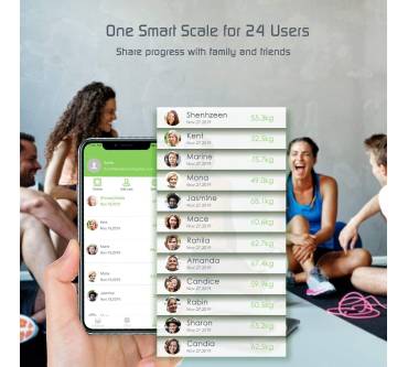 Produktbild Healthkeep Körperfettwaage FG263LB