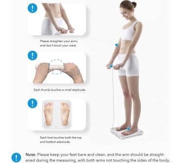 Produktbild Healthkeep Körperfettwaage FG1904B