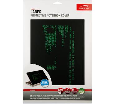 Produktbild SpeedLink Lares Protective Notebook Cover