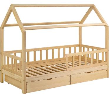 Produktbild Riverbank Hausbett mit Schubladen für Kinder