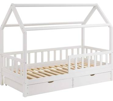 Produktbild Riverbank Hausbett mit Schubladen für Kinder