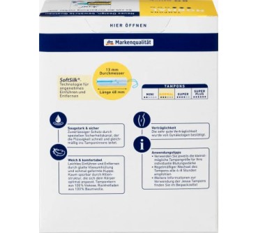 Produktbild dm / Jessa Tampons Normal