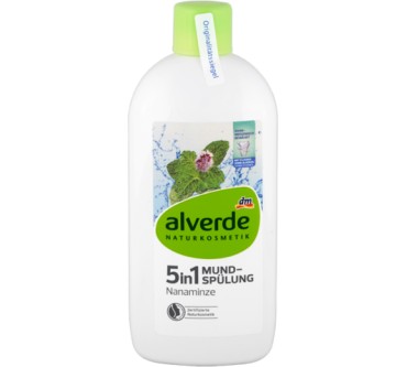 Produktbild dm / alverde 5in1 Mundspülung Nanaminze