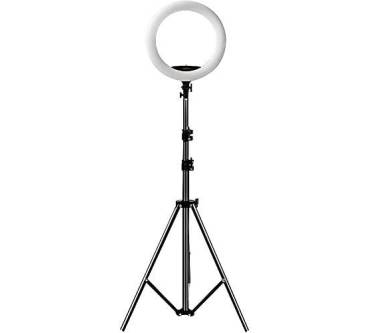 Produktbild Somikon XL-LED-Ringlicht mit Smartphone-Halter