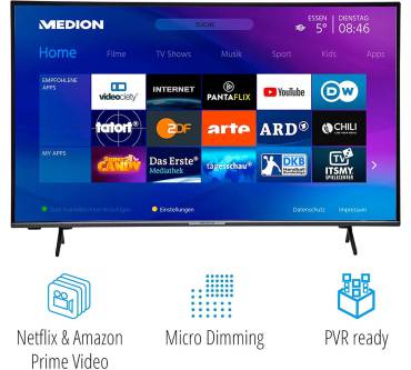 Produktbild Medion Life X16557 (MD 31455)