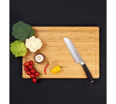 Produktbild Klamer Santoku Damastmesser