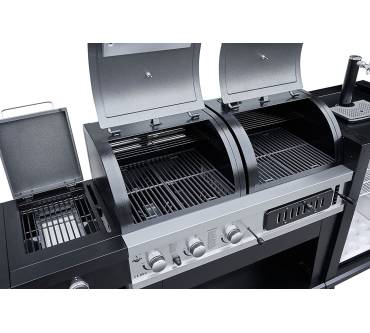 Produktbild El Fuego Kombigrill Gas- und Holzkohle mit Zapfanlage