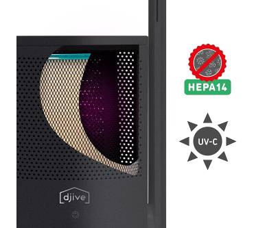 Produktbild Djive Flowmate ARC Casual 2in1 Luftreiniger und Ventilator