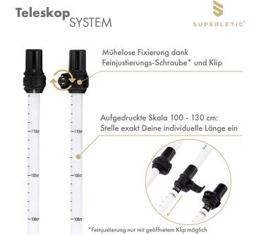 Produktbild Superletic Nordic TX Nordic Walking Stöcke