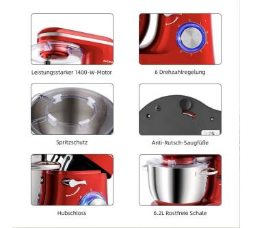 Produktbild Aucma Küchenmaschine