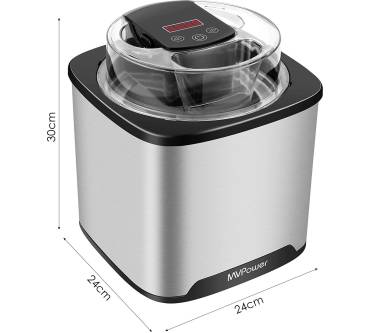 Produktbild MVPower Speiseeismaschine 2L (eckig)