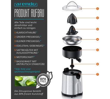 Produktbild Arendo Juicer 304529