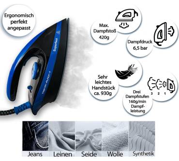 Produktbild Tristan Auron Superfast Dampfbügelstation