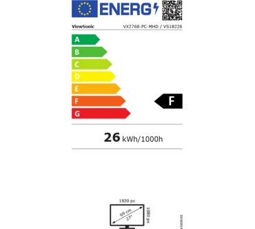 Produktbild ViewSonic VX2768-PC-MHD